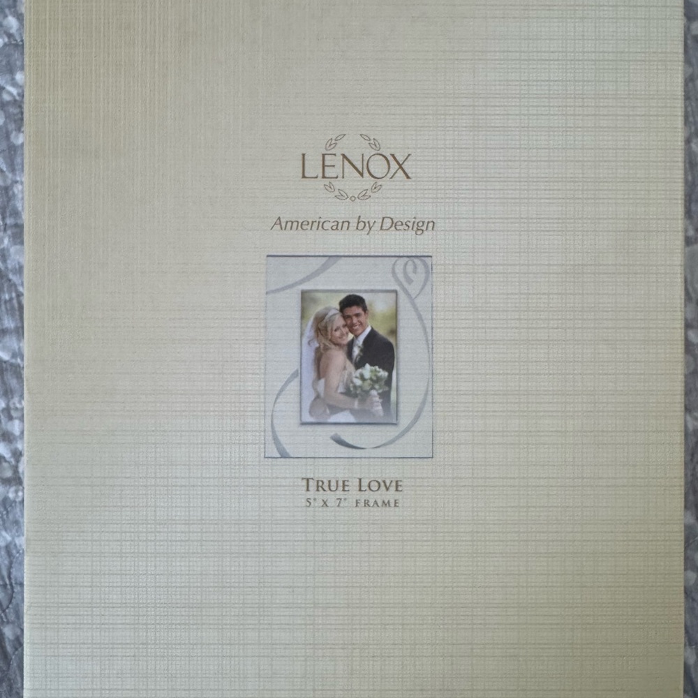 Lenox True Love Silver Frame
